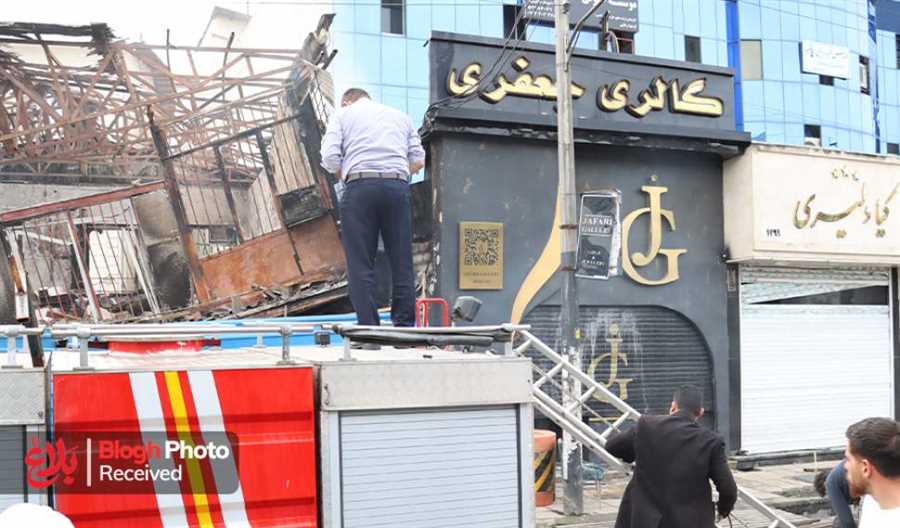 خسارت آشوبگران به ده‌ها مغازه و فروشگاه زنجیره‌ای در مازندران