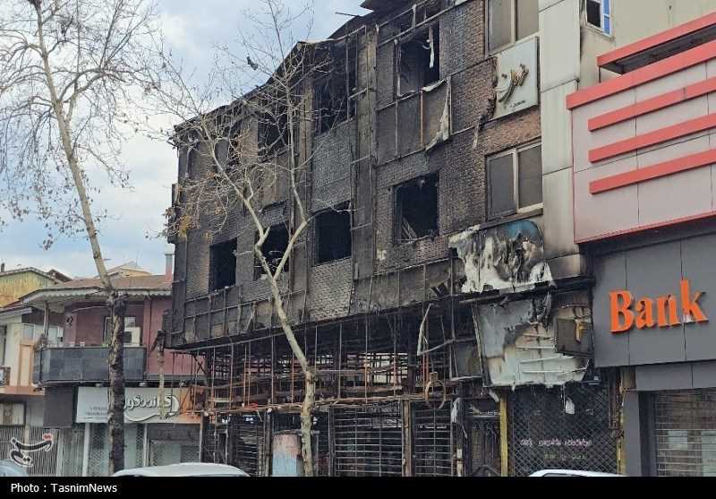 آتش‌سوزی 26 منزل مسکونی در اقدامات تروریستی