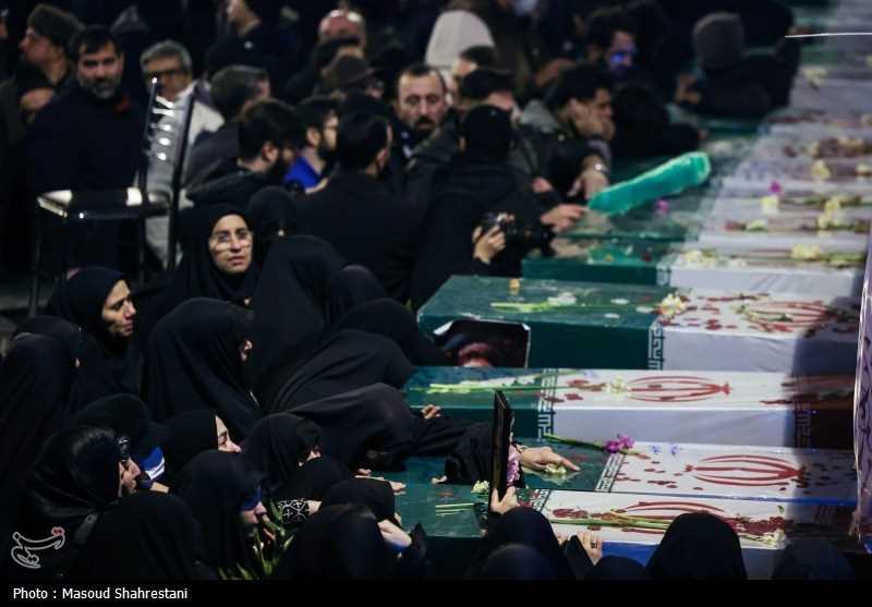 شهدای مدافع امنیت در کنار شهدای جنگ 12 روزه آرام گرفتند