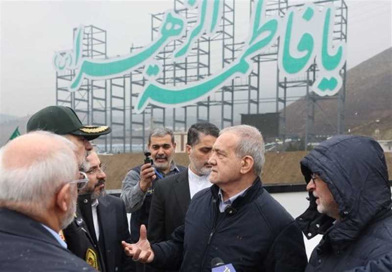 بازدید رئیس‌جمهور از شهرک مسکونی حضرت فاطمه زهرا(س) فراجا